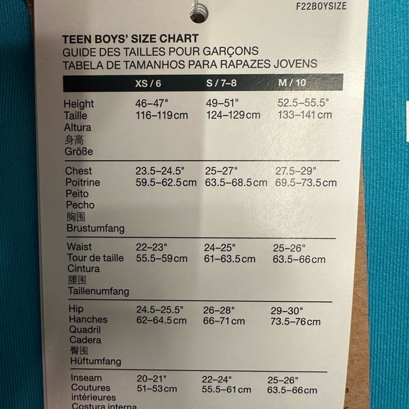 NWT Boys Northface Long Sleeve Sun Tee Small (7-8) - Picture 6 of 6